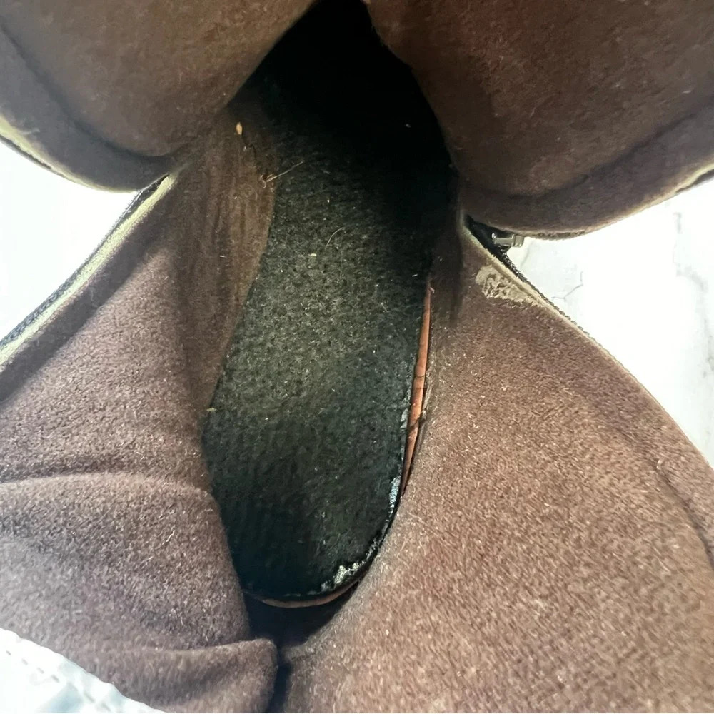 Martino Lindsay Weatherproof Leather Canadian Made Women's Boots Brown Size 10 - Picture 13 of 15